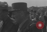 Image of General Charles de Gaulle lay wreath Tomb of the Unknown Warrior  Paris France, 1944, second 9 stock footage video 65675079506