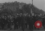 Image of General Charles de Gaulle lay wreath Tomb of the Unknown Warrior  Paris France, 1944, second 21 stock footage video 65675079506