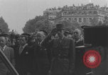 Image of General Charles de Gaulle lay wreath Tomb of the Unknown Warrior  Paris France, 1944, second 30 stock footage video 65675079506