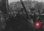 Image of General Charles de Gaulle lay wreath Tomb of the Unknown Warrior  Paris France, 1944, second 34 stock footage video 65675079506