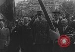 Image of General Charles de Gaulle lay wreath Tomb of the Unknown Warrior  Paris France, 1944, second 37 stock footage video 65675079506