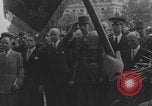 Image of General Charles de Gaulle lay wreath Tomb of the Unknown Warrior  Paris France, 1944, second 39 stock footage video 65675079506