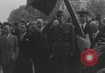 Image of General Charles de Gaulle lay wreath Tomb of the Unknown Warrior  Paris France, 1944, second 40 stock footage video 65675079506