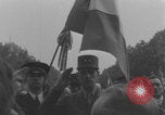 Image of General Charles de Gaulle lay wreath Tomb of the Unknown Warrior  Paris France, 1944, second 51 stock footage video 65675079506