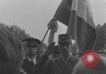 Image of General Charles de Gaulle lay wreath Tomb of the Unknown Warrior  Paris France, 1944, second 52 stock footage video 65675079506