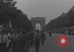 Image of FFI fighters 2nd Armored Division parade Paris France, 1944, second 12 stock footage video 65675079507