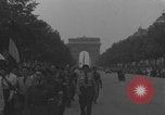 Image of FFI fighters 2nd Armored Division parade Paris France, 1944, second 13 stock footage video 65675079507