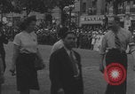 Image of FFI fighters 2nd Armored Division parade Paris France, 1944, second 27 stock footage video 65675079507