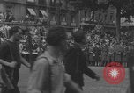 Image of FFI fighters 2nd Armored Division parade Paris France, 1944, second 41 stock footage video 65675079507