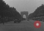 Image of FFI fighters 2nd Armored Division parade Paris France, 1944, second 45 stock footage video 65675079507