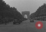 Image of FFI fighters 2nd Armored Division parade Paris France, 1944, second 50 stock footage video 65675079507