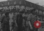 Image of FFI fighters 2nd Armored Division parade Paris France, 1944, second 56 stock footage video 65675079507