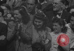 Image of French civilians cheering during parade Paris France, 1944, second 6 stock footage video 65675079508