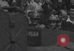 Image of French civilians cheering during parade Paris France, 1944, second 8 stock footage video 65675079508