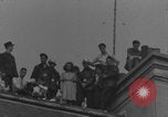 Image of French civilians cheering during parade Paris France, 1944, second 14 stock footage video 65675079508