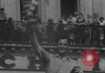 Image of French civilians cheering during parade Paris France, 1944, second 24 stock footage video 65675079508