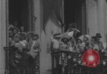 Image of French civilians cheering during parade Paris France, 1944, second 26 stock footage video 65675079508