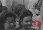 Image of French civilians cheering during parade Paris France, 1944, second 48 stock footage video 65675079508