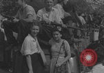 Image of French civilians cheering during parade Paris France, 1944, second 54 stock footage video 65675079508