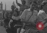 Image of French civilians cheering during parade Paris France, 1944, second 59 stock footage video 65675079508