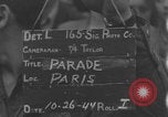 Image of General Charles de Gaulle victory parade Paris France, 1944, second 1 stock footage video 65675079509