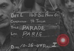 Image of General Charles de Gaulle victory parade Paris France, 1944, second 3 stock footage video 65675079509