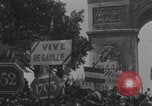 Image of General Charles de Gaulle Paris France, 1944, second 5 stock footage video 65675079511