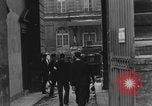 Image of FFI fighters playing with Hitler portrait Paris France, 1944, second 16 stock footage video 65675079512