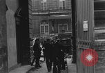 Image of FFI fighters playing with Hitler portrait Paris France, 1944, second 17 stock footage video 65675079512