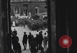 Image of FFI fighters playing with Hitler portrait Paris France, 1944, second 32 stock footage video 65675079512