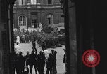 Image of FFI fighters playing with Hitler portrait Paris France, 1944, second 34 stock footage video 65675079512