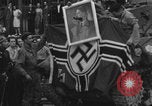 Image of FFI fighters playing with Hitler portrait Paris France, 1944, second 54 stock footage video 65675079512