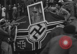 Image of FFI fighters playing with Hitler portrait Paris France, 1944, second 61 stock footage video 65675079512