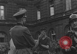 Image of Allied soldiers capture Nazi officers  Paris France, 1944, second 30 stock footage video 65675079514