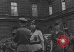 Image of Allied soldiers capture Nazi officers  Paris France, 1944, second 33 stock footage video 65675079514