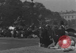 Image of French civilians hiding sniper attack Paris France, 1944, second 11 stock footage video 65675079517