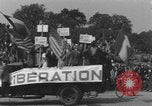 Image of FFI fighters parade Paris liberation Paris France, 1944, second 57 stock footage video 65675079518