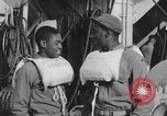 Image of African American soldiers sailing to Europe WW2 Europe, 1944, second 3 stock footage video 65675079528
