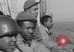 Image of African American soldiers sailing to Europe WW2 Europe, 1944, second 62 stock footage video 65675079528