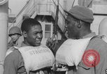 Image of African American soldiers wearing life vests Europe, 1944, second 6 stock footage video 65675079531