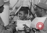 Image of African American soldiers wearing life vests Europe, 1944, second 9 stock footage video 65675079531