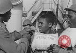 Image of African American soldiers wearing life vests Europe, 1944, second 10 stock footage video 65675079531