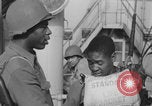 Image of African American soldiers wearing life vests Europe, 1944, second 12 stock footage video 65675079531