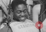 Image of African American soldiers wearing life vests Europe, 1944, second 30 stock footage video 65675079531