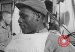 Image of African American soldiers wearing life vests Europe, 1944, second 37 stock footage video 65675079531