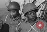 Image of African American soldiers socializing together Europe, 1944, second 20 stock footage video 65675079534