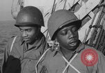 Image of African American soldiers socializing together Europe, 1944, second 23 stock footage video 65675079534