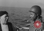 Image of African American soldiers socializing together Europe, 1944, second 24 stock footage video 65675079534