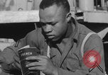 Image of African American soldiers socializing together Europe, 1944, second 44 stock footage video 65675079534
