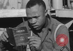 Image of African American soldiers socializing together Europe, 1944, second 46 stock footage video 65675079534